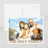 De Heilige Familie Feestdagenkaart (Voorkant / Achterkant)