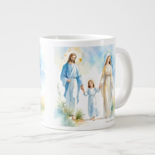 De Heilige Familie Grote Koffiekop (Voorkant rechts)