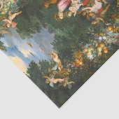 De Heilige Familie, Jan Brueghel Decoupage Tissuepapier (Detail)