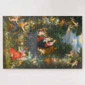 De Heilige Familie, Jan Brueghel Legpuzzel (Horizontaal)
