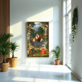 De Heilige Familie, Jan Brueghel Poster