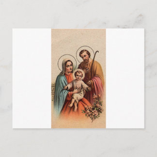 De Heilige Familie - Jezus, Mary en Joseph Briefkaart