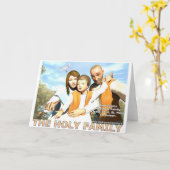 De Heilige Familie Kaart (Gele Bloem)