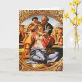 De Heilige Familie Kaart (Gele Bloem)