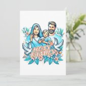 De Heilige Familie Kaart (Staand voorkant)