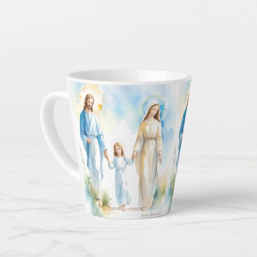 De Heilige Familie Latte Mok (Linkerhoek)