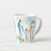De Heilige Familie Latte Mok (Rechterhoek)