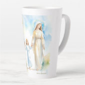 De Heilige Familie Latte Mok (Rechterhoek)