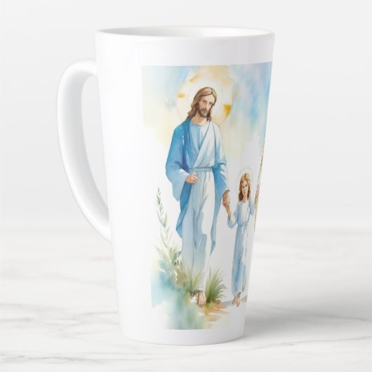 De Heilige Familie Latte Mok (Linkerhoek)