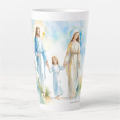 De Heilige Familie Latte Mok (Voorkant)