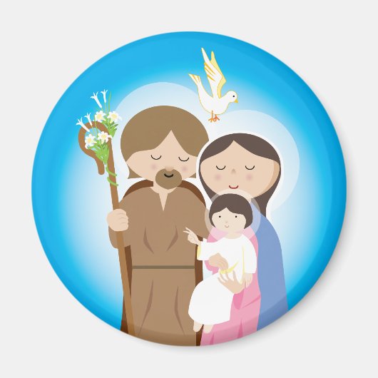 De Heilige Familie Magneet (Voorkant)