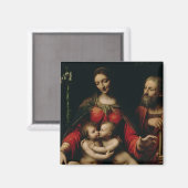 De Heilige Familie met de Baby St. John Magneet (Voorkant / Achterkant)