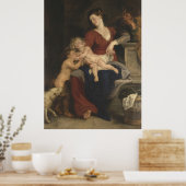 De Heilige Familie met de Mand Poster (Keuken)