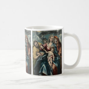 De Heilige Familie met Maria Magdalena door El Gre Koffiemok