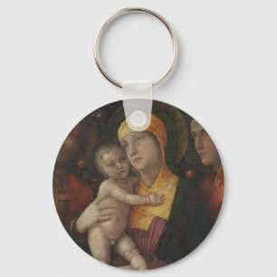De Heilige Familie met Saint Mary Magdalene Sleutelhanger
