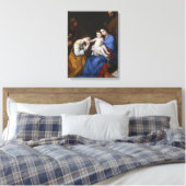 De Heilige Familie met Saints Anne en Catherine Canvas Afdruk (Insitu (Slaapkamer))