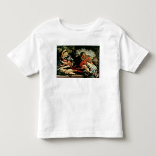 De Heilige Familie met St. Catherine Kinder Shirts