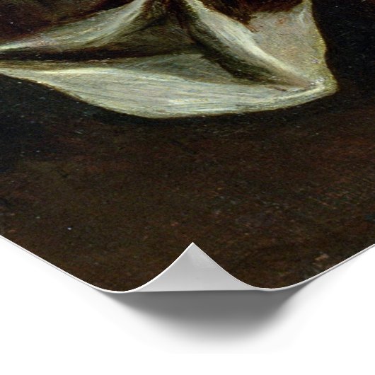 De Heilige Familie met St. Elizabeth, 1580-85 Poster (Hoek)