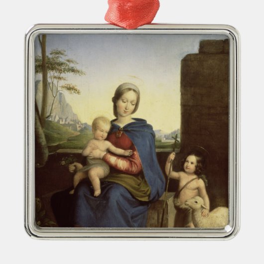 De Heilige Familie Metalen Ornament (Voorkant)