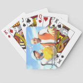 De Heilige Familie - Nativiteit Pokerkaarten (Achterkant)