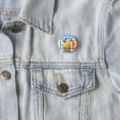 De Heilige Familie - Nativiteit Ronde Button 3,2 Cm (In situ)