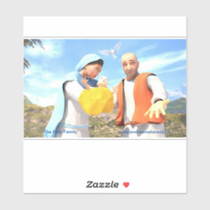 De Heilige Familie - Nativiteit Sticker