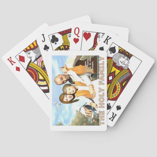 De Heilige Familie Pokerkaarten (Achterkant)