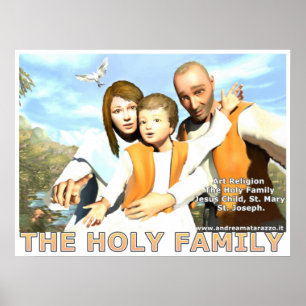 De Heilige Familie Poster
