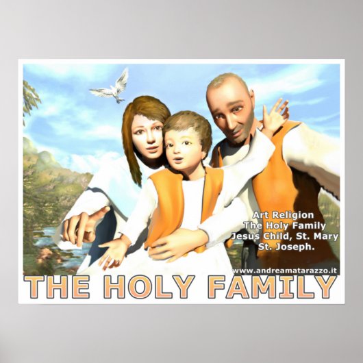 De Heilige Familie Poster (Voorkant)