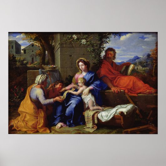 De Heilige Familie Poster (Voorkant)