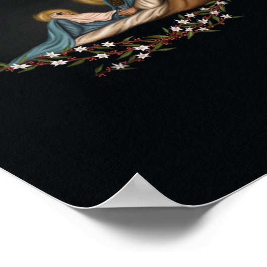 De Heilige Familie Poster (Hoek)