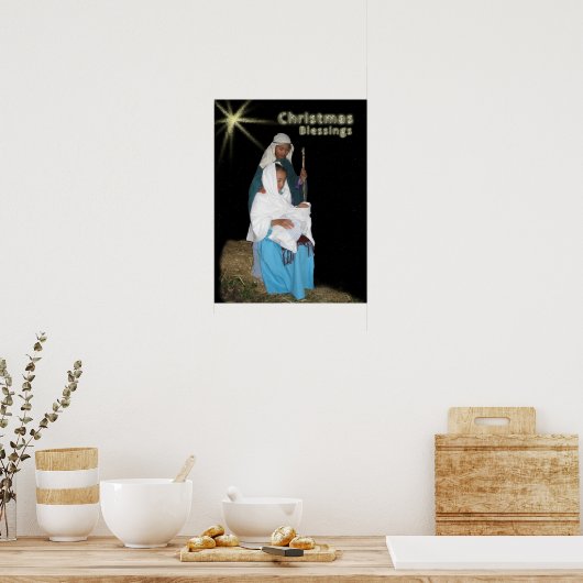 De Heilige Familie Poster (Keuken)