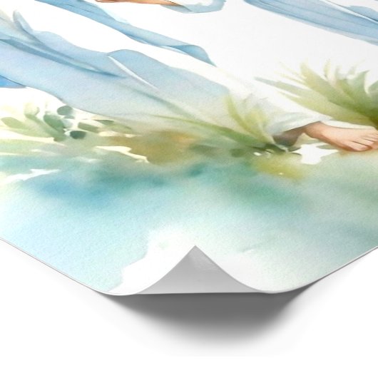 De Heilige Familie Poster (Hoek)