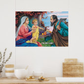 De heilige familie poster (Keuken)
