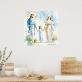 De Heilige Familie Poster (Keuken)