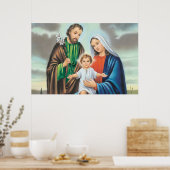 De heilige familie poster (Keuken)