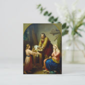De Heilige Familie Rafael Flores Briefkaart (Staand voorkant)