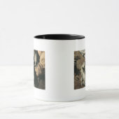 De Heilige Familie rond een Vuur, c.1532-33 Mok (Midden)