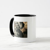 De Heilige Familie rond een Vuur, c.1532-33 Mok (Voorkant links)