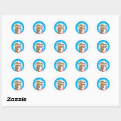 De Heilige Familie Ronde Sticker (Vel)