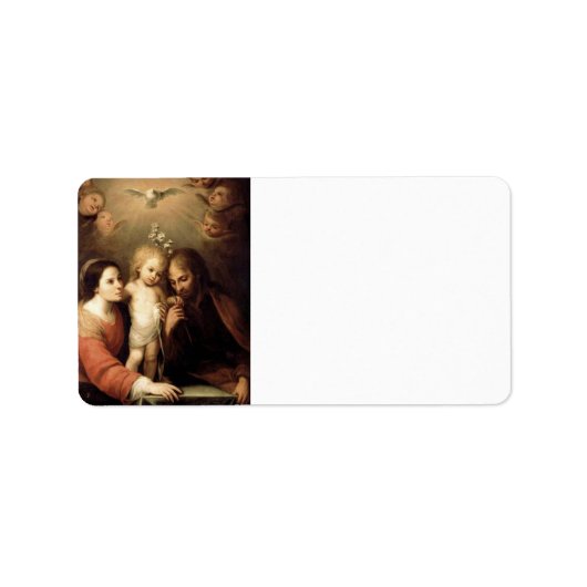 De Heilige Familie Sacrada Familia Etiket (Voorkant)