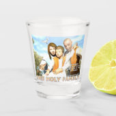 De Heilige Familie Shot Glas (Voorkant)