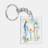 De Heilige Familie Sleutelhanger (Voorkant Links)