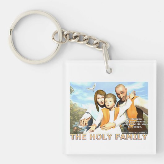 De Heilige Familie Sleutelhanger (voorkant)