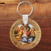 De Heilige Familie Sleutelhanger (Achterkant)