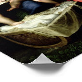 De Heilige Familie van de eikenboom, c.1518 Poster (Hoek)