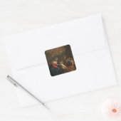 De Heilige Familie Vierkante Sticker (Envelop)