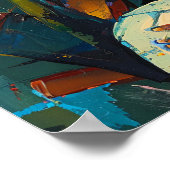 De Heilige Familie voor Kerstmis Poster (Hoek)