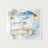 De Heilige Familie Wandkleed (Voorkant (horizontaal))