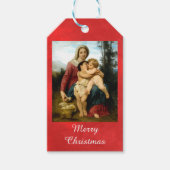 De Heilige Familie, William Bouguereau Cadeaulabel (Voorkant)